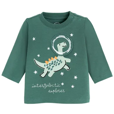 Cool Club, Bluza cu maneca lunga pentru baieti, verde