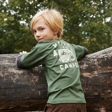 Cool Club, Bluza cu maneca lunga pentru baieti, verde, imprimeu Adventure time