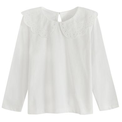 Cool Club, Bluza cu maneca lunga pentru fete, alb