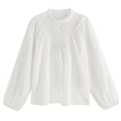 Cool Club, Bluza cu maneca lunga pentru fete, alb