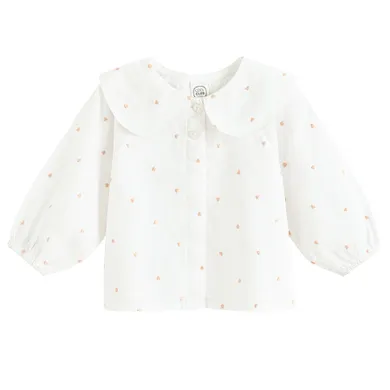 Cool Club, Bluza cu maneca lunga pentru fete, alb