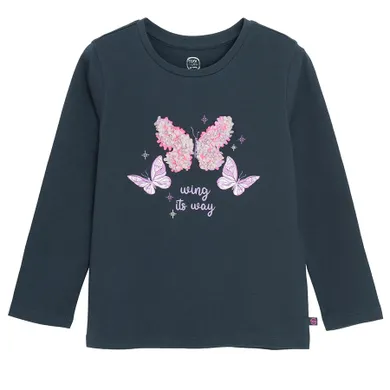 Cool Club, Bluza cu maneca lunga pentru fete, albastru