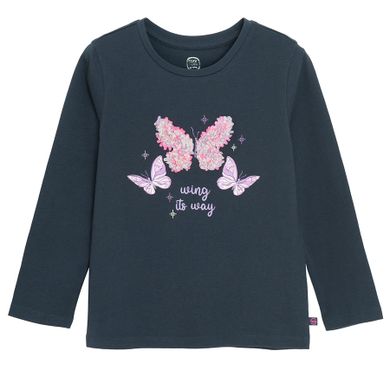 Cool Club, Bluza cu maneca lunga pentru fete, albastru