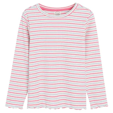 Cool Club, Bluza cu maneca lunga pentru fete, ecru