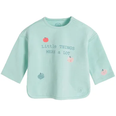 Cool Club, Bluza cu maneca lunga pentru fete, menta verde