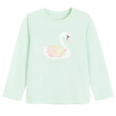 Cool Club, Bluza cu maneca lunga pentru fete, menta verde