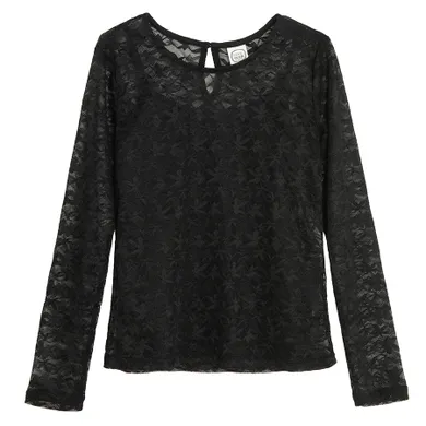 Cool Club, Bluza cu maneca lunga pentru fete, negru