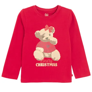 Cool Club, Bluza cu maneca lunga pentru fete, rosu