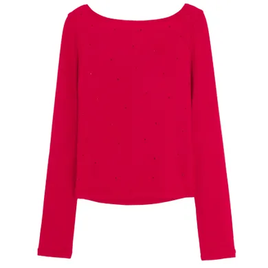 Cool Club, Bluza cu maneca lunga pentru fete, rosu