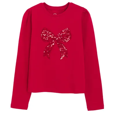 Cool Club, Bluza cu maneca lunga pentru fete, rosu