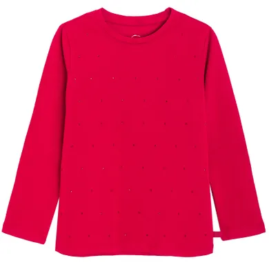 Cool Club, Bluza cu maneca lunga pentru fete, rosu