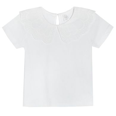 Cool Club, Bluza cu maneca scurta pentru fete, alb