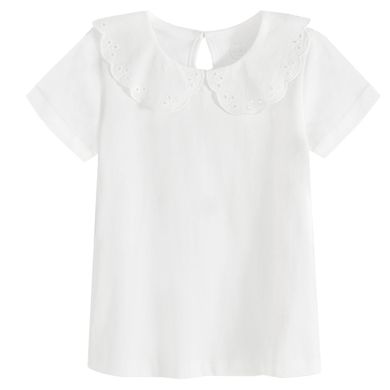 Cool Club, Bluza cu maneca scurta pentru fete, alb