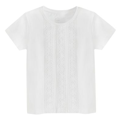 Cool Club, Bluza cu maneca scurta pentru fete, alb