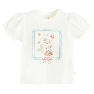 Cool Club, Bluza cu maneca scurta pentru fete, alb