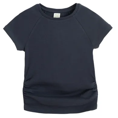 Cool Club, Bluza cu maneca scurta pentru fete, bleumarin