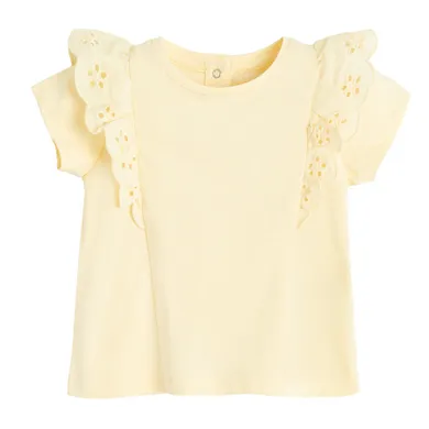 Cool Club, Bluza cu maneca scurta pentru fete, galben