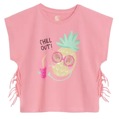 Cool Club, Bluza cu maneca scurta pentru fete, roz