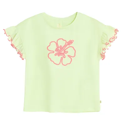 Cool Club, Bluza cu maneca scurta pentru fete, verde lime