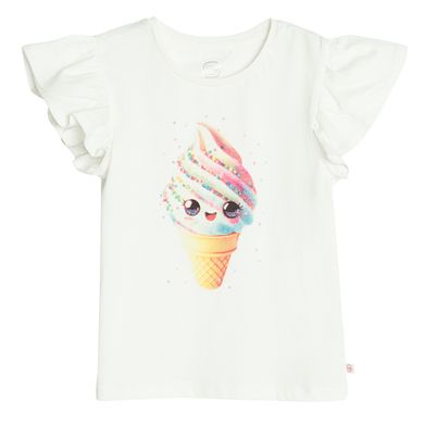 Cool Club, Bluza fara maneci pentru fete, alb