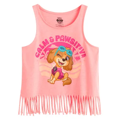 Cool Club, Bluza fara maneci pentru fete, roz, imprimeu Paw Patrol