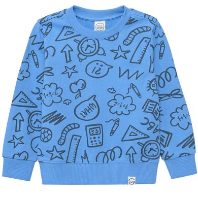 Cool Club, Bluza pentru baieti, albastru, imprimeu What