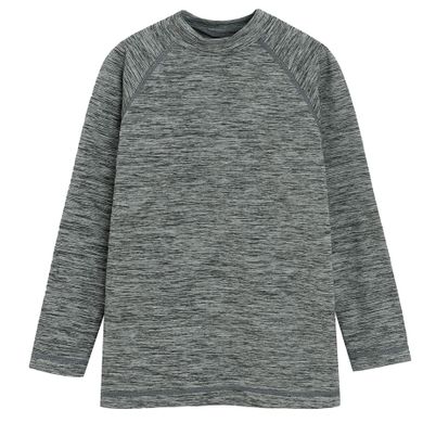 Cool Club, Bluza termica cu maneca lunga pentru baieti, gri melanj