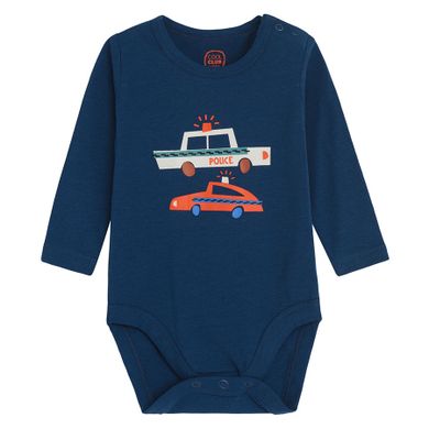 Cool Club, Body cu maneca lunga pentru baieti, bleumarin
