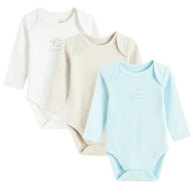 Cool Club, Body cu maneca lunga pentru baieti, mix, set, 3 buc.