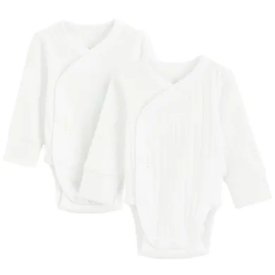 Cool Club, Body cu maneca lunga pentru bebelusi, bumbac organic, alb, set, 2 buc.