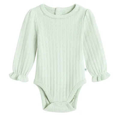 Cool Club, Body cu maneca lunga pentru fete, verde