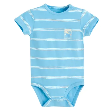 Cool Club, Body cu maneca scurta pentru baieti, albastru