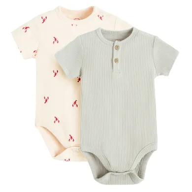 Cool Club, Body cu maneca scurta pentru baieti, mix, set, 2 buc.