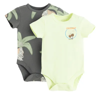 Cool Club, Body cu maneca scurta pentru baieti, mix, set, 2 buc.