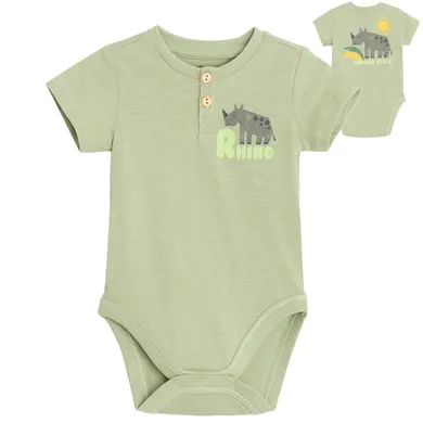 Cool Club, Body cu maneca scurta pentru baieti, verde