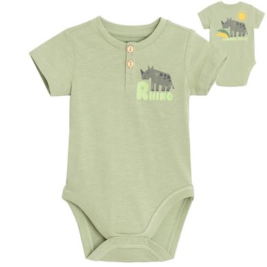 Cool Club, Body cu maneca scurta pentru baieti, verde