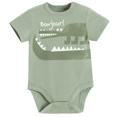 Cool Club, Body cu maneca scurta pentru baieti, verde