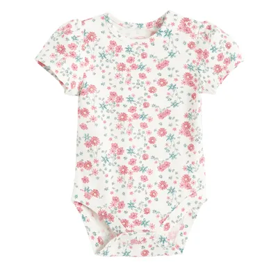 Cool Club, Body cu maneca scurta pentru fete, alb