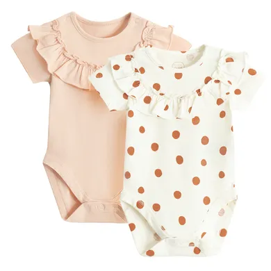 Cool Club, Body cu maneca scurta pentru fete, mix, set, 2 buc.