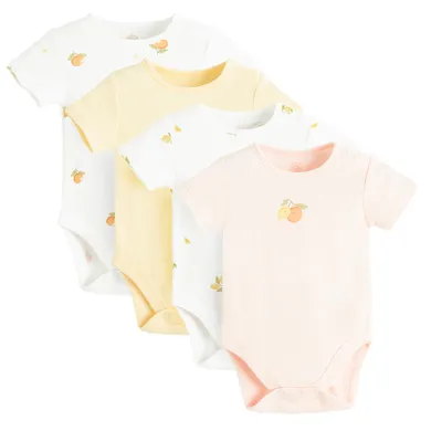 Cool Club, Body cu maneca scurta pentru fete, mix, set, 4 buc.