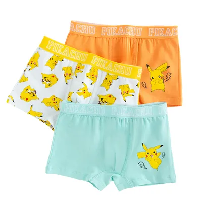 Cool Club, Boxeri pentru baieti, mix, imprimeu Pokemon, set, 3 buc.