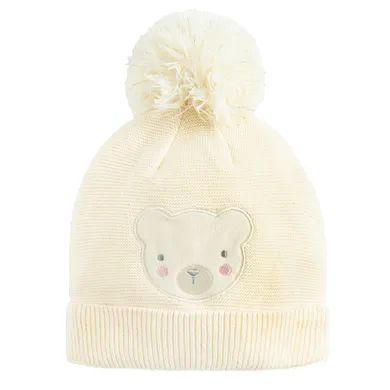 Cool Club, Caciula cu pompon pentru fete, bej