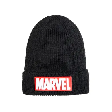 Cool Club, Caciula neagra baieti, imprimeu Marvel Super Heroes