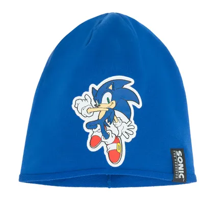 Cool Club, Caciula pentru baieti, albastru, imprimeu Sonic the Hedgehog
