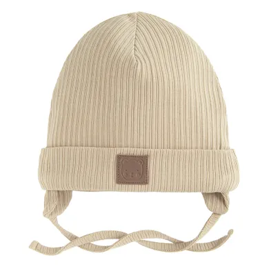 Cool Club, Caciula pentru baieti, cu snur, maro