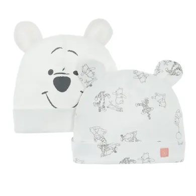 Cool Club, Caciula pentru bebelusi, mix, imprimeu Winnie the Pooh, set, 2 buc.