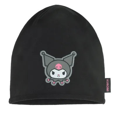 Cool Club, Caciula pentru fete, negru, imprimeu Kuromi