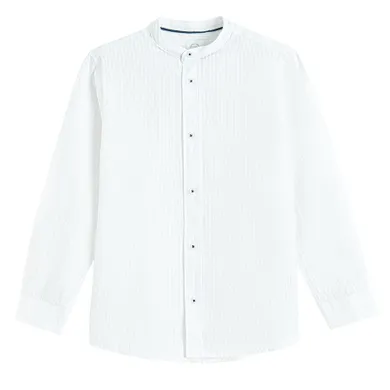 Cool Club, Camasa cu maneca lunga pentru baieti, alb