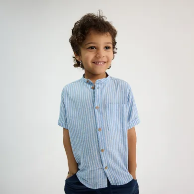 Cool Club, Camasa cu maneca scurta pentru baieti, albastru
