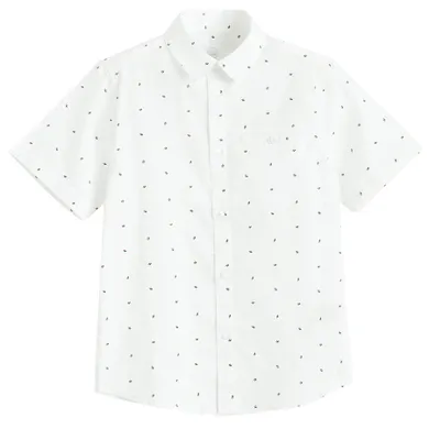 Cool Club, Camasa cu maneca scurta pentru baieti, regular, alb